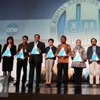 Liputan6.com raih 2 penghargaan sekaligus pada Digital Marketing Award 2016. (Liputan6.com/Johan Tallo)