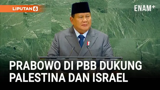 Prabowo di PBB: Indonesia Siap Akui Israel Setelah Palestina Merdeka