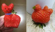 6 Bentuk Stroberi Ini Unik Banget, Bikin Terheran Heran (Boredpanda)