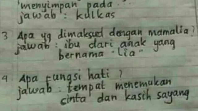[Bintang] Jawaban Konyol Anak SD