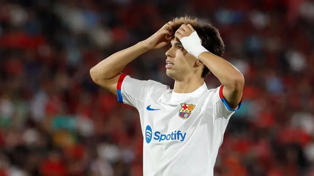 Foto:  Nyaris Kalah, Tren Kemenangan Barcelona Terhenti di Markas Real Mallorca