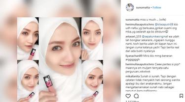 Sunu Eks Matta Band Nikahi Umi Pipik Mengapa Istrinya Diam News Entertainment Fimela Com