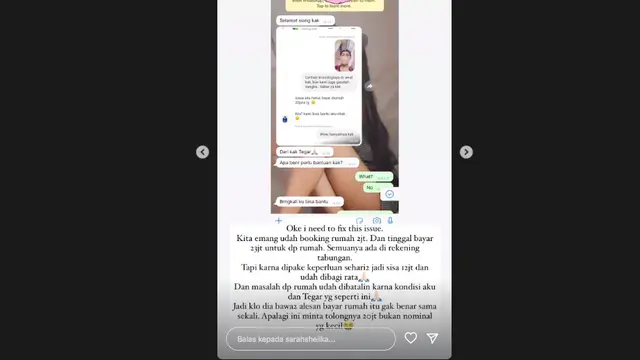 Cerai dengan Tegar Septian, Sarah Sheilka Bicara Soal Utang. (instagram.com/sarahsheilka)
