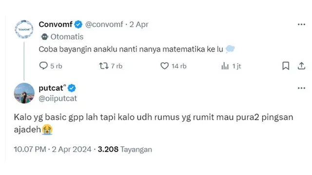 6 Cerita Bayangan Netizen ketika Ajarkan Matematika ke Anak Ini Bikin Ngakak