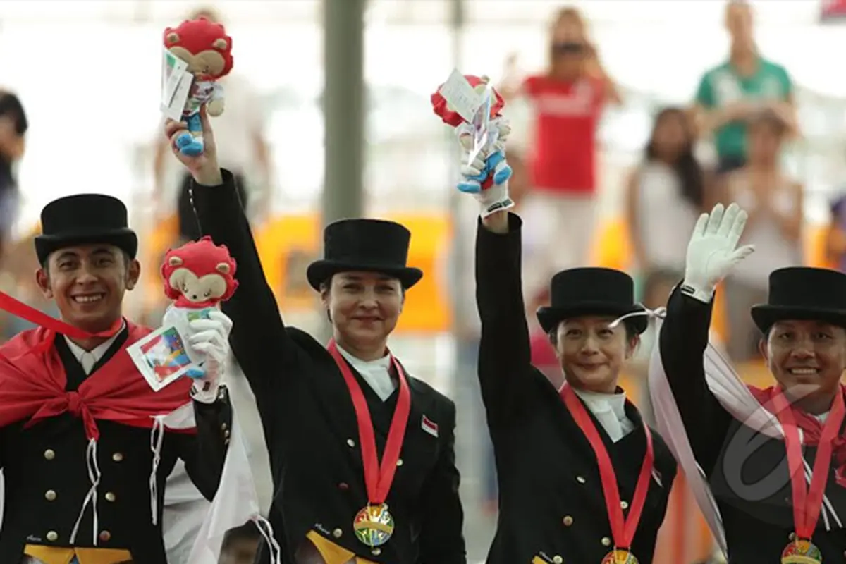 Tim Berkuda Indonesia rebut Emas SEA Games 2015
