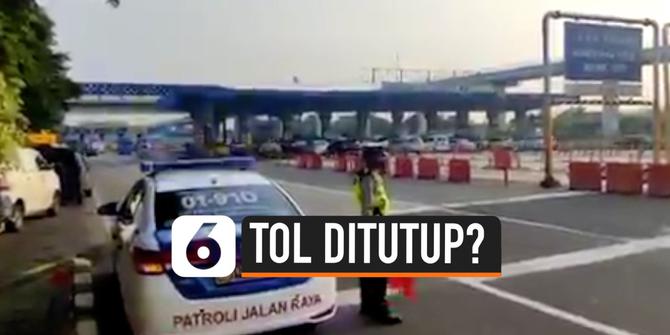 VIDEO: Tol Arah Jakarta Ditutup? Ini Penjelasan Polisi