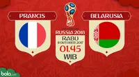 Kualifikasi Piala Dunia 2018 Prancis Vs Belarusia (Bola.com/Adreanus Titus)