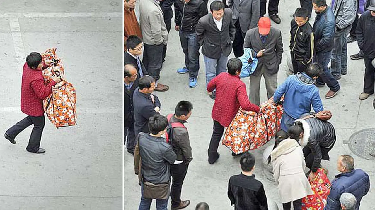 Yang Cheng dan istrinya (c) dailymail.co.uk