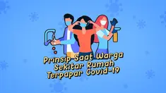 Covid-19 mengancam siapa saja yang abai protokol kesehatan. Jika ada warga sekitar rumah kita yang terpapar virus corona, apa yang harus dilakukan?