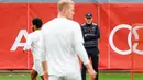 Pelatih Bayern Thomas Tuchel meminta Harry Kane dkk untuk membawa klub tersebut menundukkan Real Madrid (ALEXANDRA BEIER / AFP)