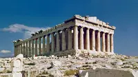 Kuil Parthenon, pemujaan Dewi Athena di Yunani (Wikipedia)