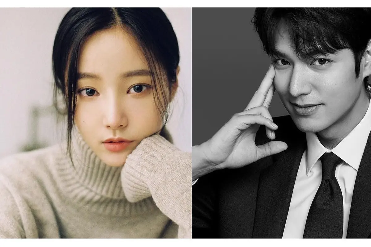 Yeonwoo eks Momoland dan Lee Min Ho. (Instagram/ actorleeminho - chloelxxlxx)