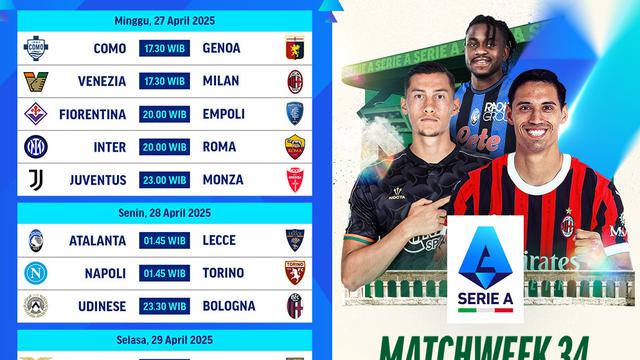 Serie A Matchweek 34