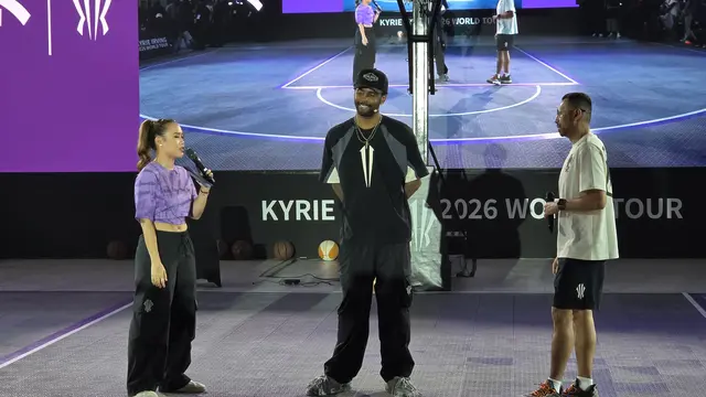 Bintang NBA Kyrie Irving datang ke Jakarta 30 Juni 2026