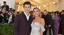 Hailey Baldwin benar-benar bahagia menjalani hubungan dengan Shawn Mendes. (NEILSON BARNARD  GETTY IMAGES NORTH AMERICA  AFP)