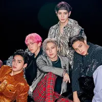Selain merilis video musik debut, grup yang memiliki julukan Avengers of K-pop ini juga akan hadir di The Ellen Show pada 9 Oktober mendatang. (Liputan6.com/IG/@superm)