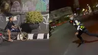 Niat Bikin Konten, Pemuda Ini Malah Dikejar Polisi   (Instagram/@rafi_cillix)