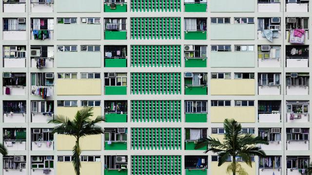 Ilustrasi rumah susun, rusunawa