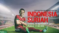 Persahabatan Indonesia U23 Vs Suriah U23 (Bola.com/Adreanus Titus)