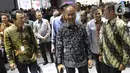 Menteri Perindustrian Agus Gumiwang Kartasasmita mengatakan bahwa industri otomotif memiliki peran penting untuk perekonomian Indonesia. (Liputan6.com/Herman Zakharia)