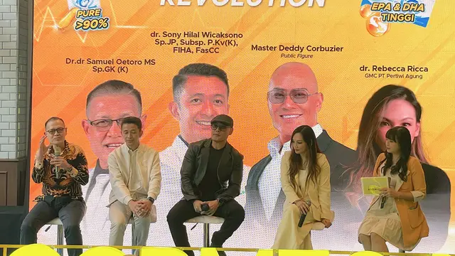 Dokter Samuel Oetoro berbicara tentang manfaat omega-3 serta makanan yang kaya asam lemak esensial tersebut.
