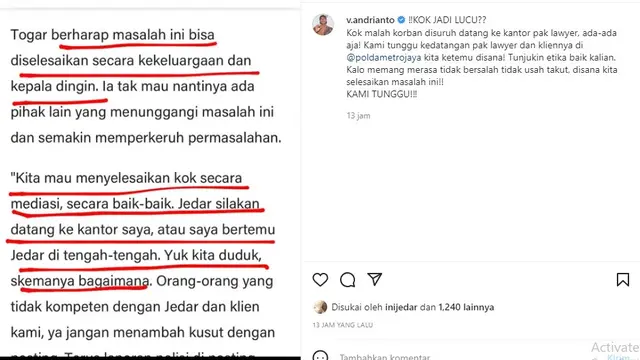 Jessica Iskandar - Vincent Verhaag (Foto: Instagram/@v.andrianto)