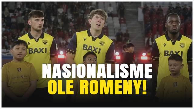 Momen spesial! Ole Romeny yang kini membela Oxford United tetap menunjukkan rasa cintanya kepada Indonesia. Dalam sebuah kesempatan, Romeny dengan penuh semangat menyanyikan lagu kebangsaan Indonesia Raya meski berseragam klub Inggris.