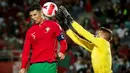 Selecao das Quinas tanpa ampun menghajar tamunya dengan lima gol tanpa balas. (AFP/Carlos Costa)