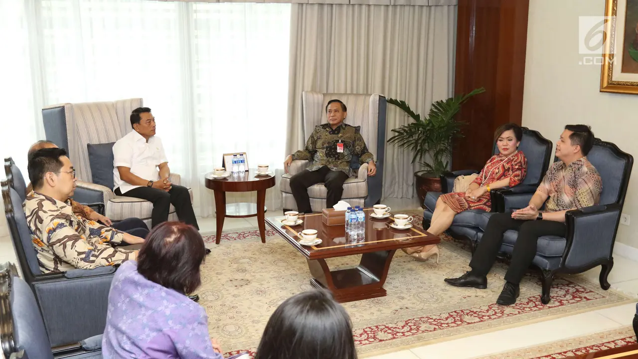 Jalin Silahturahmi, Jajaran Emtek Grup Bertamu ke Jenderal Purn Moeldoko