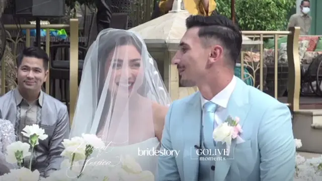 8 Potret Pernikahan Jessica Iskandar dan Vincent Verhaag, Berlangsung Khidmat