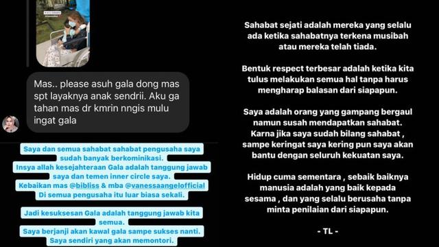 Unggahan Tom Liwafa. (Instagram/ tomliwafa)