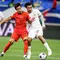 Tim asuhan pelatih Shin Tae-yong ini harus mengakui keunggulan China 1-2. (Foto oleh AFP/China OUT)