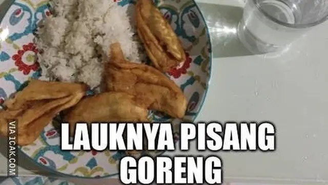 7 Potret Menu Makan Nasi dengan Lauk Tak Biasa Ini Bikin Tepuk Jidat