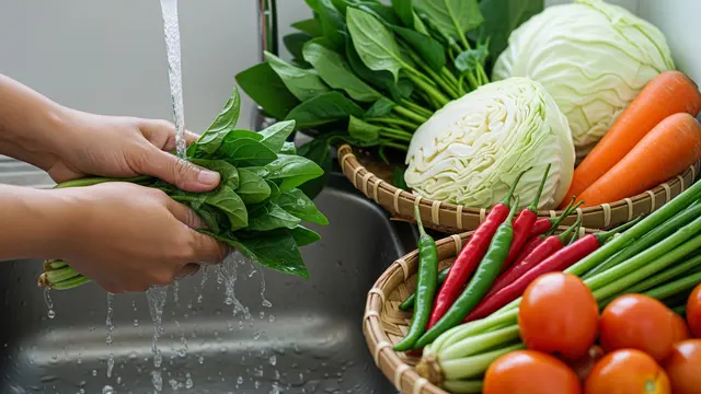 Tips Mencuci Sayur yang Benar untuk Menghilangkan Pestisida