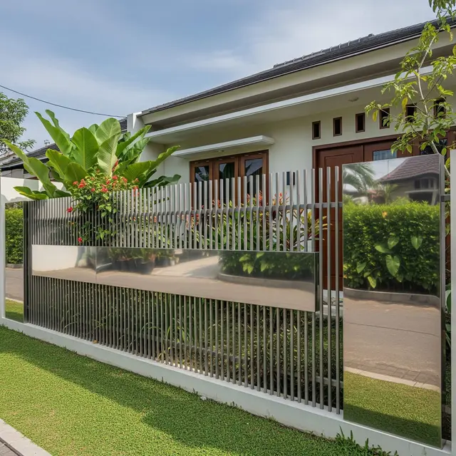 Pagar Baja Ringan untuk Rumah Tipe Kecil