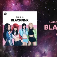 BLACKPINK rayakan ulang tahun ke-8 bersama Spotify. [Foto: Spotify]
