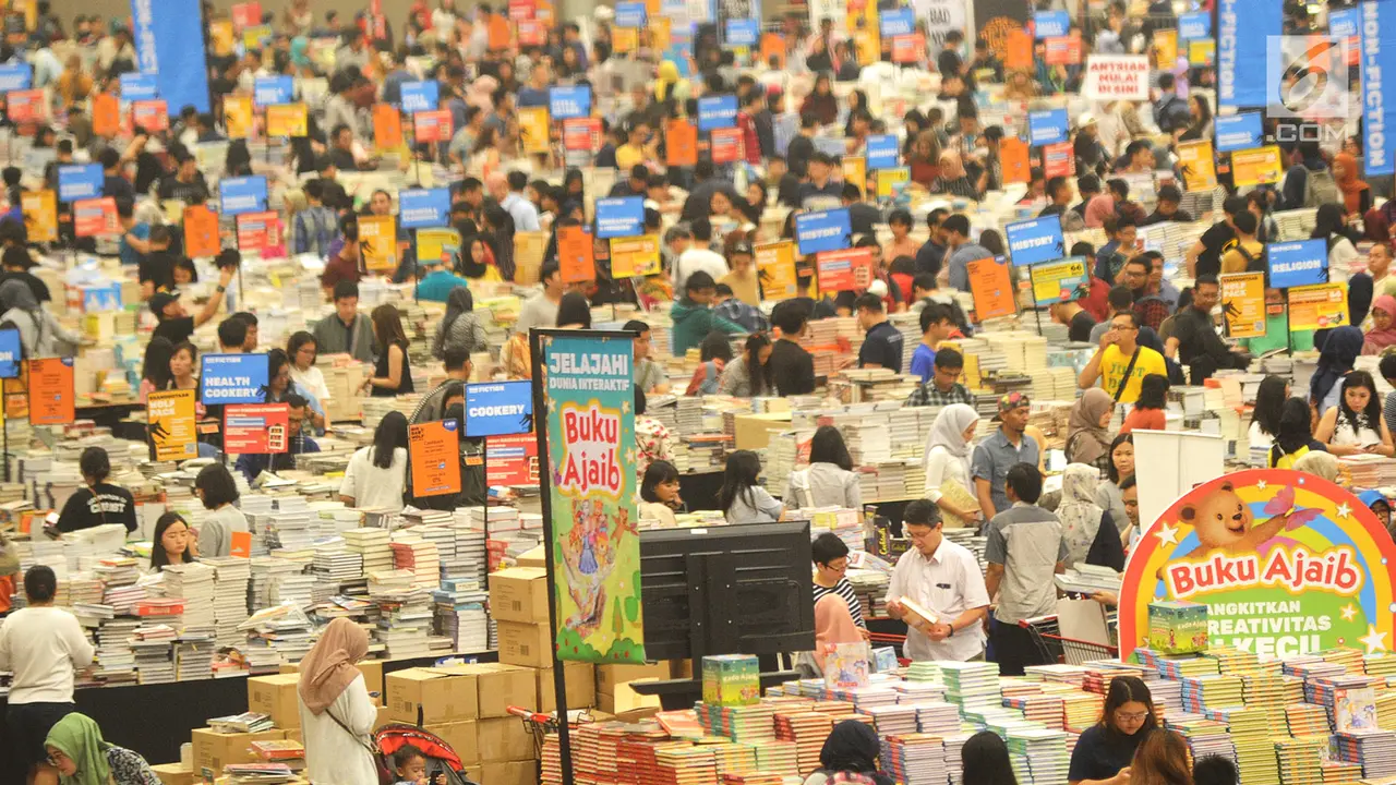 Bazar Buku Terbesar Big Bad Wolf 2019 di Tangerang
