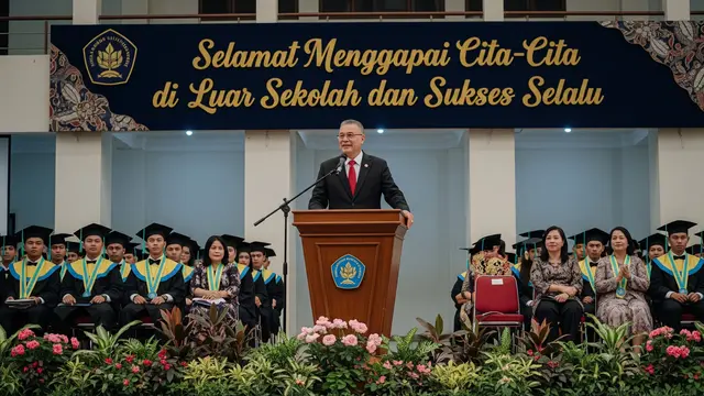 Sambutan Kepala Sekolah Acara Perpisahan