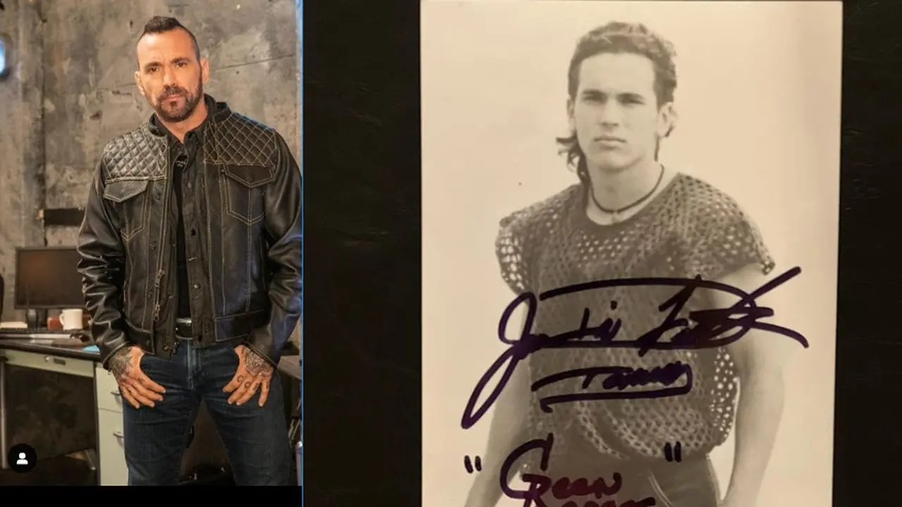 Potret Jason David Frank kini dan dulu (Foto: Instagram  jdfffn)