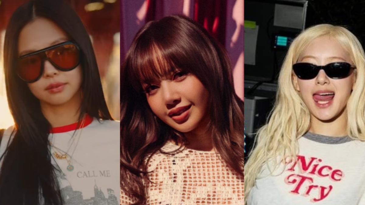 Gaya Kompak Rose, Lisa, dan Jennie BLACKPINK dengan Atasan Putih Nonton Coachella 2026, Tetap Festive dan Slay