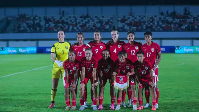 Duel Pakistan vs Timnas Putri Indonesia di matchday 2 Grup D Kualifikasi Piala Asia Putri 2026 di Sport Centre Kelapa Dua Tangerang Stadium, Rabu (02/07/2025) malam WIB. (M. Iqbal Ichsan)