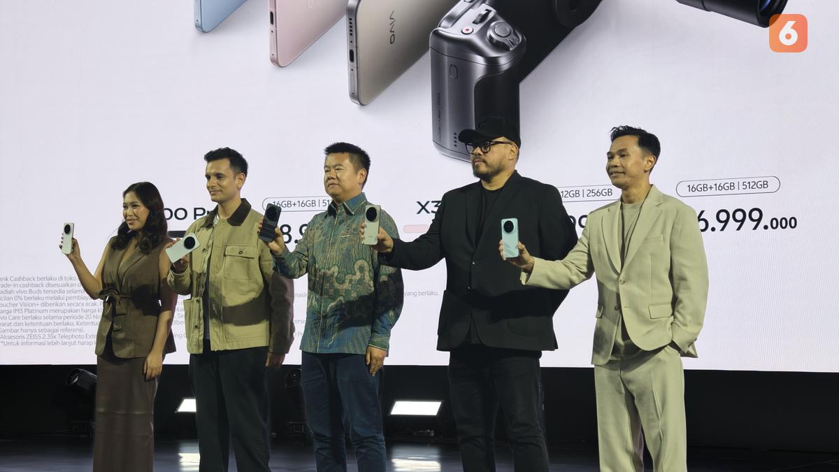 Vivo X300 dan X300 Pro Resmi Debut di Indonesia, Cek Harga dan Spesifikasinya