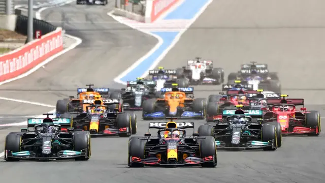 FOTO: Max Verstappen Tercepat di F1 GP Prancis