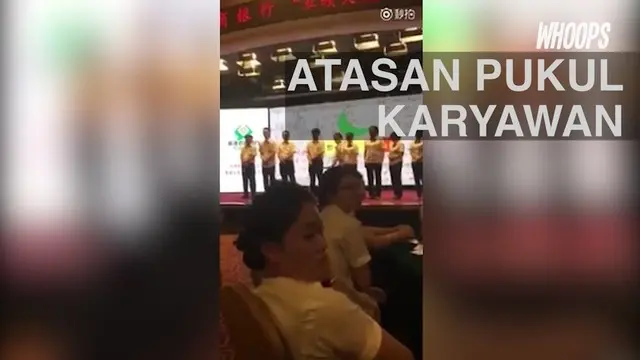 WHOOPS: Tak Capai Target, Atasan Pukul Karyawan Berkali-kali