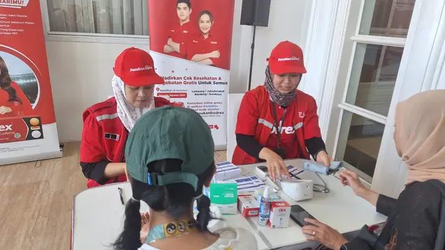Konferensi pers Pasukan bodrex Merah Putih Beraksi 2025 yang mengusung tema “Jangkau Lebih Luas, Sehatkan Bangsa” di The Tribrata Dharmawangsa, Jakarta, pada Kamis, 21 Agustus 2025. (Foto: Adinda Retno Aryani/Liputan6.com)
