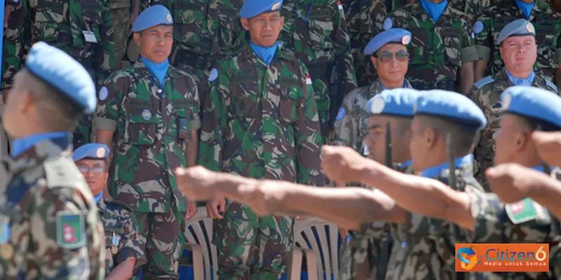 Komandan Indobatt Hadiri Medal Parade Batalyon Nepal