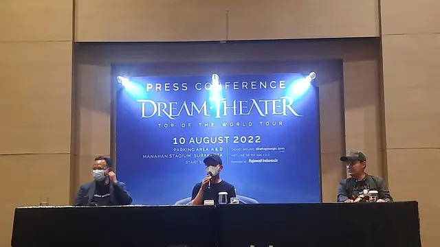Gibran Umumkan Konser Dream Theater di Solo