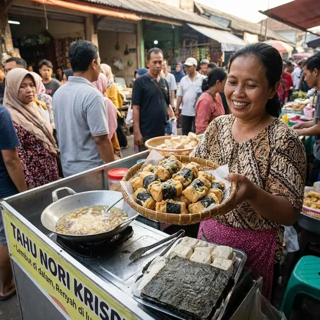 Jualan Tahu Nori Krispi (Gemini AI)