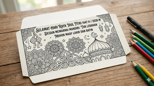Desain Amplop THR Lebaran 2026