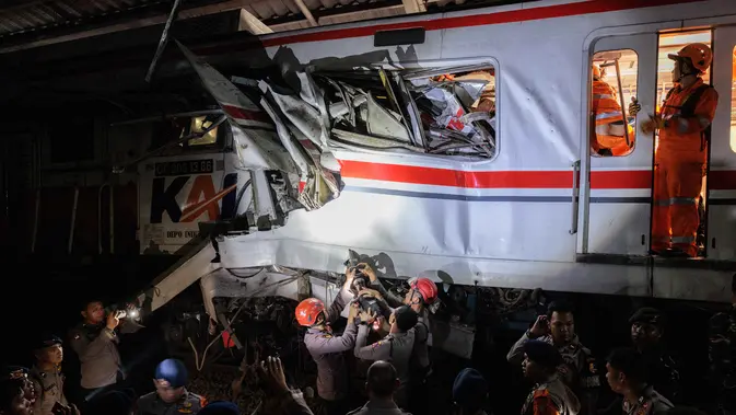 KNKT Ungkap 6 Penyebab Kecelakaan Maut Kereta di Bekasi Timur